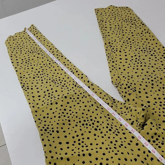 Marine Layer Allison Pants: womens medium, gold color with black polka dots. 💛⚫️ - Picture 5 of 11
